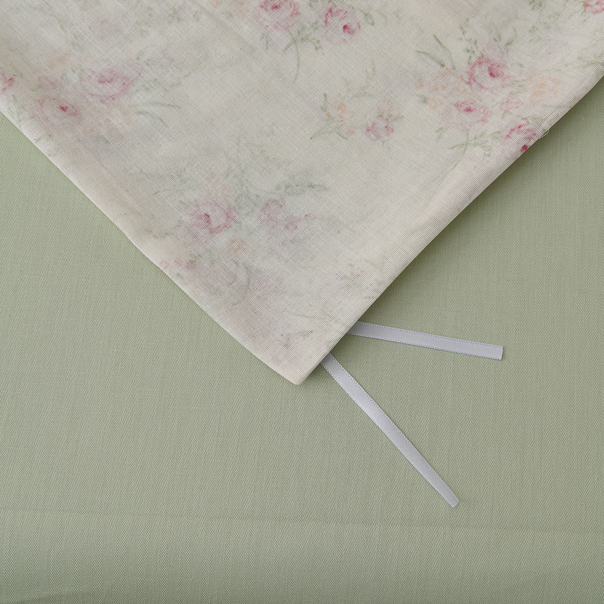 91家纺网 家纺一手货源 找家纺 富安笙 2026新款全棉纯棉双层纱四件套 豆蔻-米