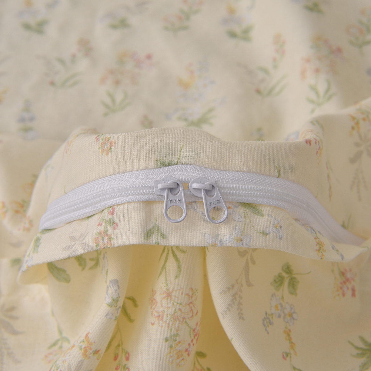 91家纺网 家纺一手货源 找家纺 富安笙 2026新款全棉纯棉双层纱四件套 小姿