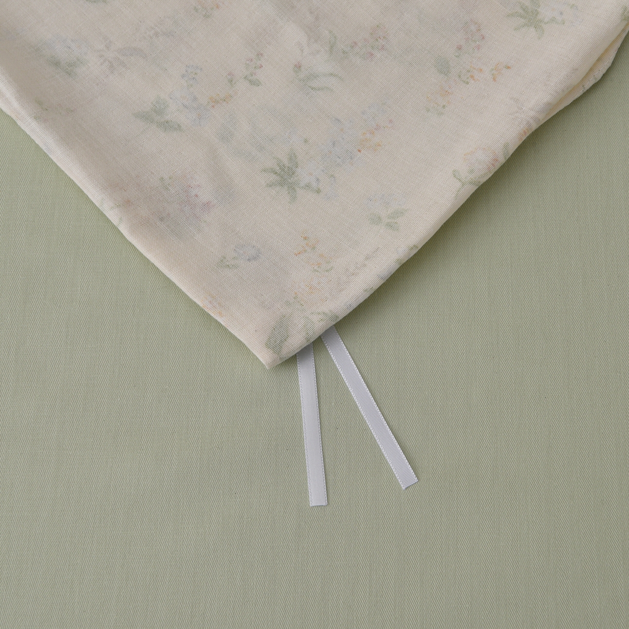 91家纺网 家纺一手货源 找家纺 富安笙 2026新款全棉纯棉双层纱四件套 小姿