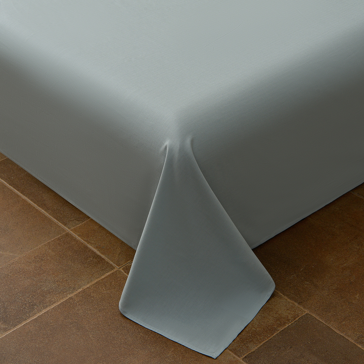 91家纺网 家纺一手货源 找家纺 富安笙 2026新款全棉纯棉双层纱四件套 蓝调花韵-咖