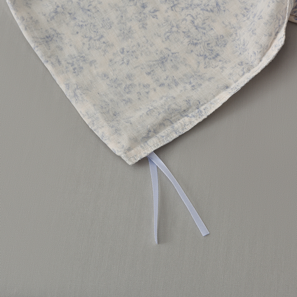 91家纺网 家纺一手货源 找家纺 富安笙 2026新款全棉纯棉双层纱四件套 月见兰-兰