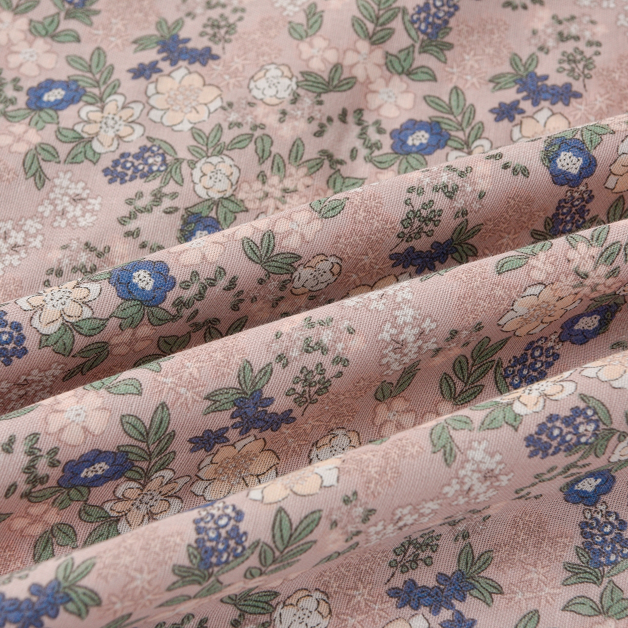 91家纺网 家纺一手货源 找家纺 富安笙 2026新款全棉纯棉双层纱四件套 锦花房