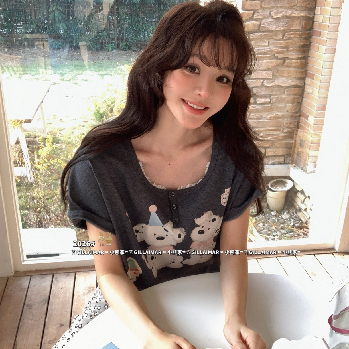 91家纺网 家纺一手货源 找家纺 （总）妍景家居生活馆 2026新款莱赛尔冰丝棉睡衣两件套斑点豹