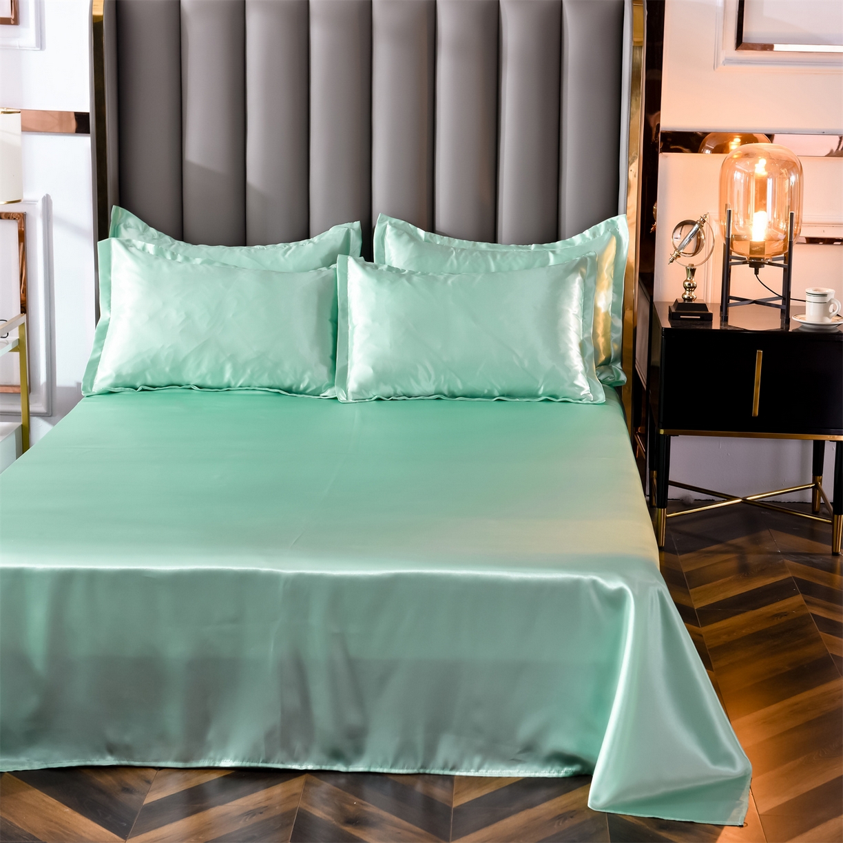 91家纺网 家纺一手货源 找家纺 （总）经年 2026新款特价款丝绸冰丝四件套