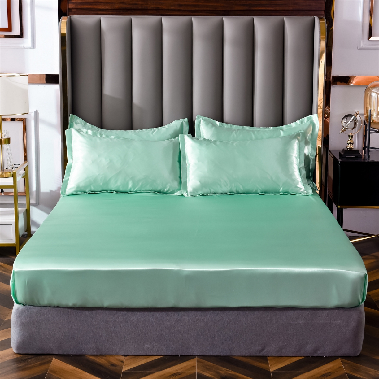 91家纺网 家纺一手货源 找家纺 （总）经年 2026新款特价款丝绸冰丝四件套