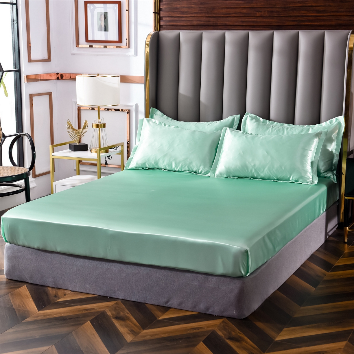 91家纺网 家纺一手货源 找家纺 （总）经年 2026新款特价款丝绸冰丝四件套