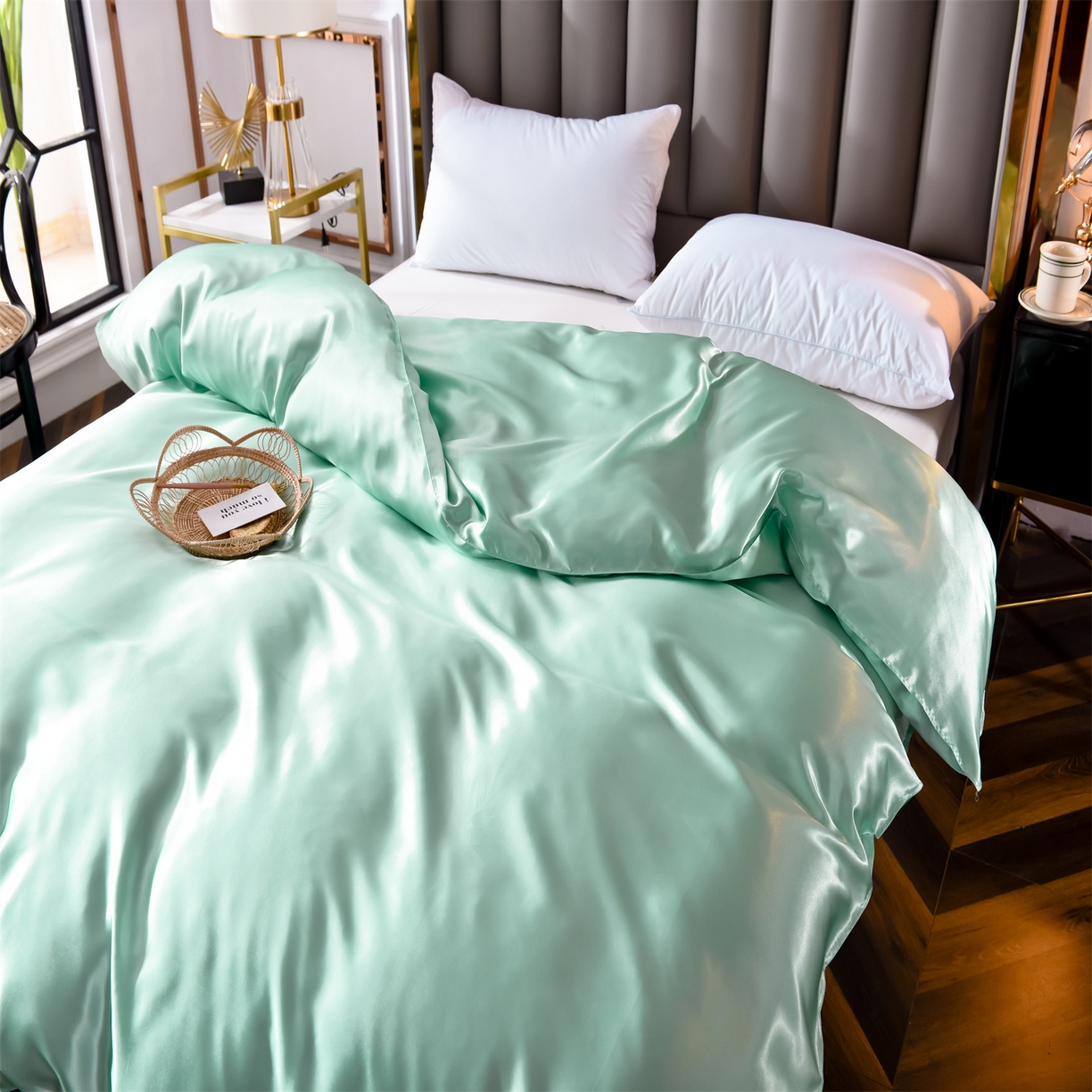 91家纺网 家纺一手货源 找家纺 （总）经年 2026新款特价款丝绸冰丝四件套