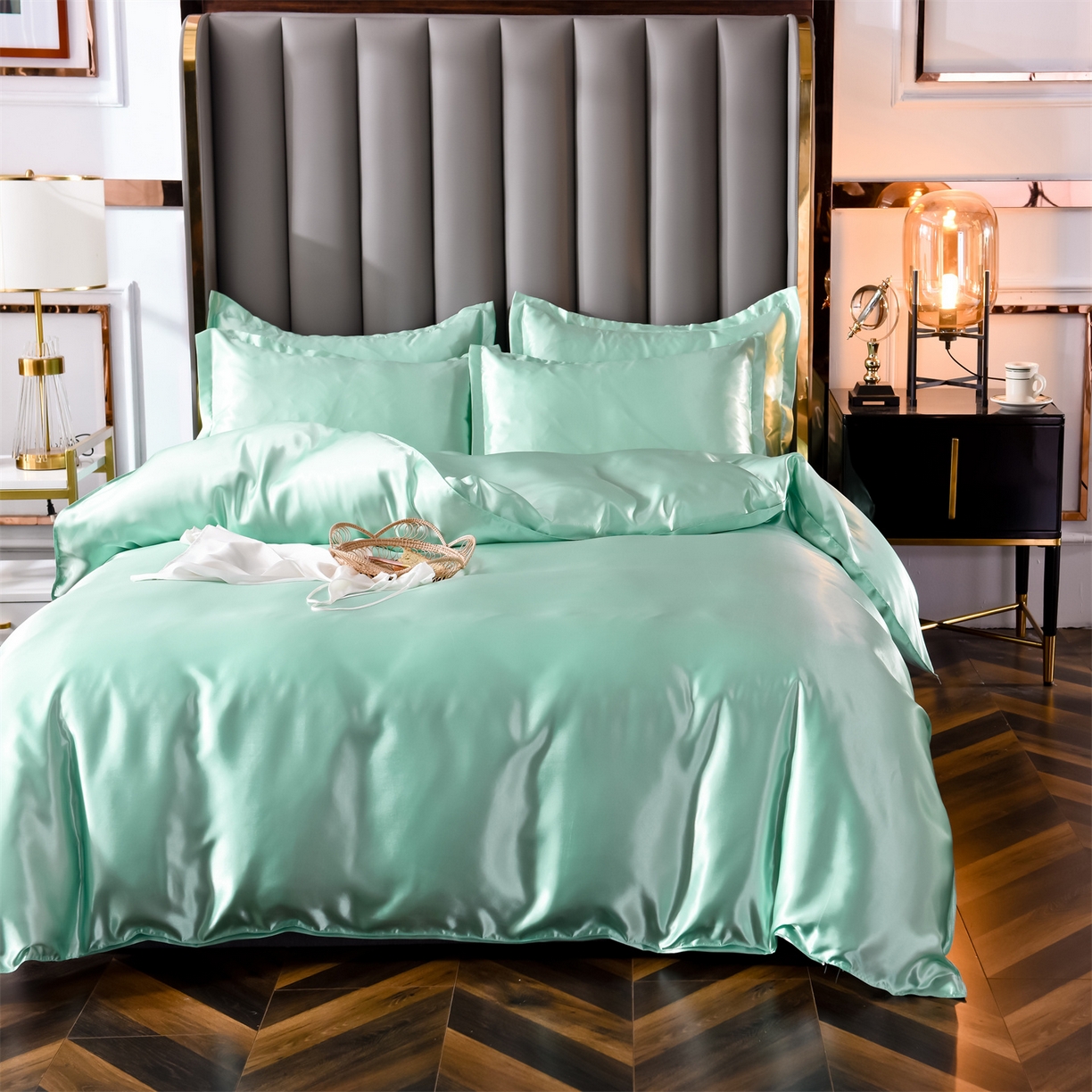 91家纺网 家纺一手货源 找家纺 （总）经年 2026新款特价款丝绸冰丝四件套