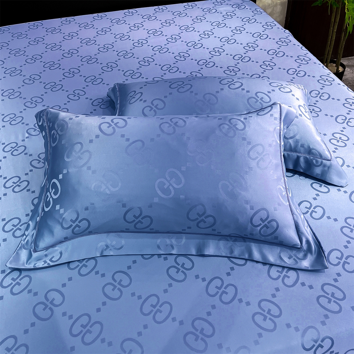 91家纺网 家纺一手货源 找家纺 （总）经年 2026新款水洗真丝提花床笠单床笠床笠单件