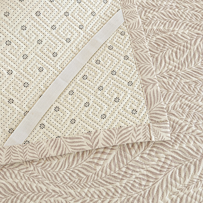 91家纺网 家纺一手货源 找家纺 忆生活家纺 2026新款学生床全棉老粗布软凉席夹棉床盖 海草