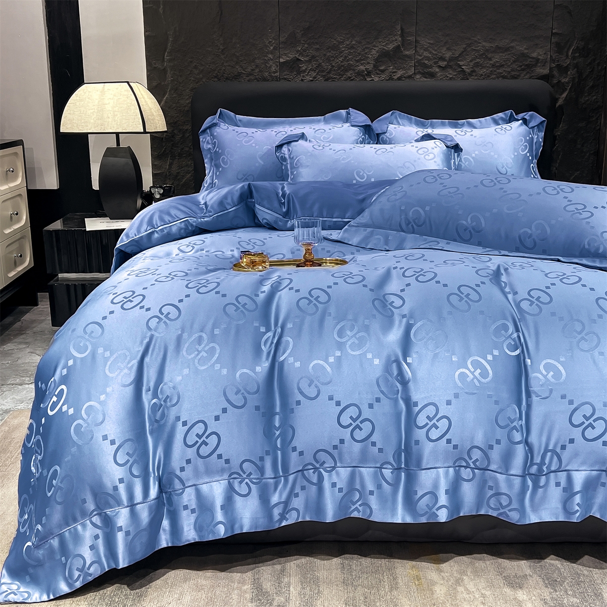 91家纺网 家纺一手货源 找家纺 （总）经年 2026新款水洗真丝提花单被套被套单件