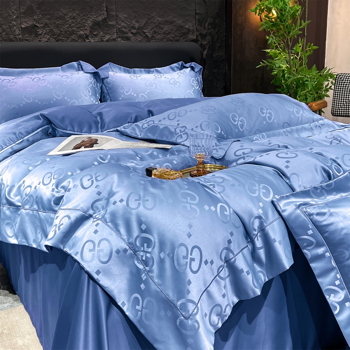 91家纺网 家纺一手货源 找家纺 （总）经年 2026新款水洗真丝提花单被套被套单件