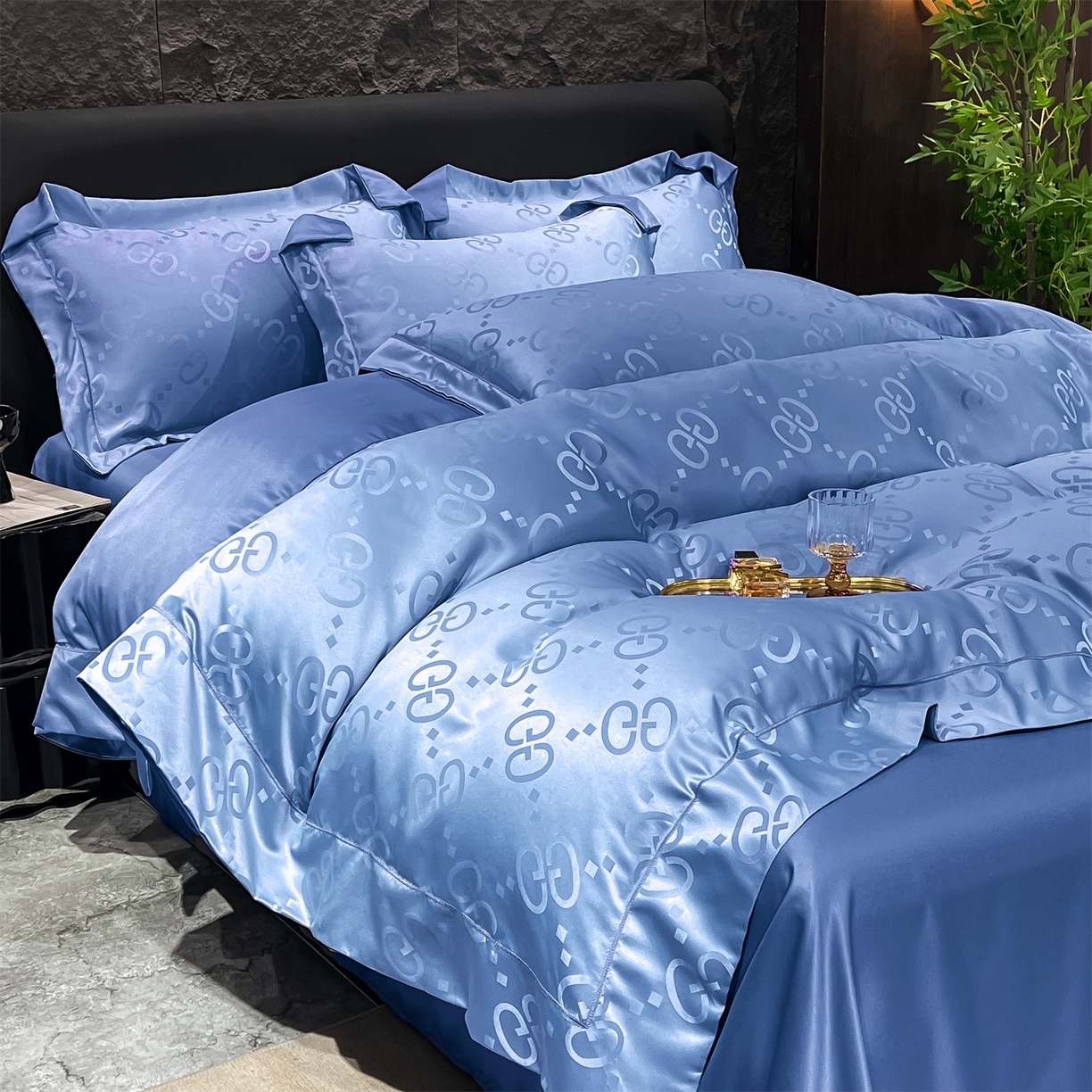 91家纺网 家纺一手货源 找家纺 （总）经年 2026新款水洗真丝提花单被套被套单件