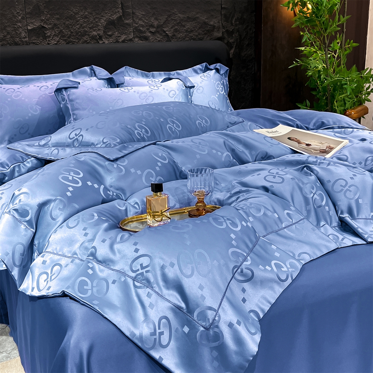 91家纺网 家纺一手货源 找家纺 （总）经年 2026新款水洗真丝提花单被套被套单件