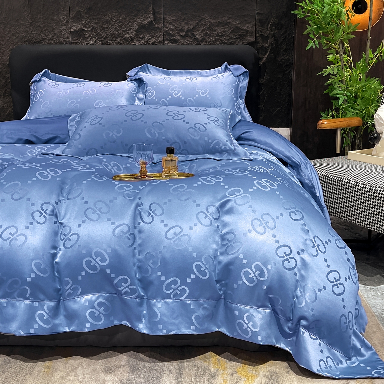 91家纺网 家纺一手货源 找家纺 （总）经年 2026新款水洗真丝提花单被套被套单件