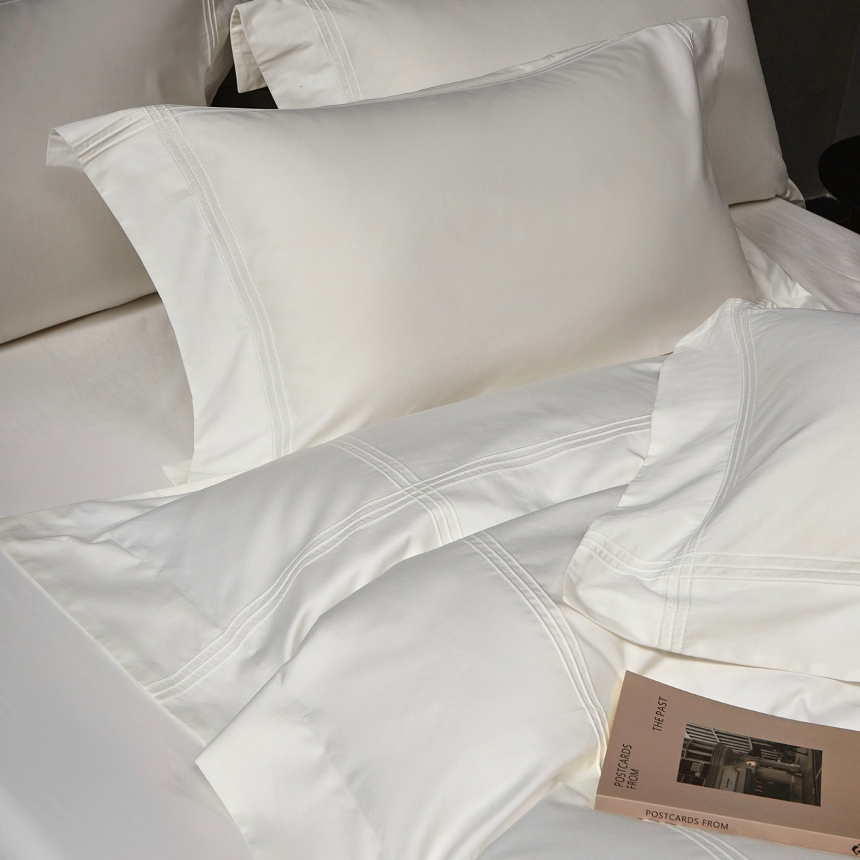 91家纺网 家纺一手货源 找家纺 （总）时亿家居 2026新款轻奢酒店风纯棉长绒棉四件套-曼哈顿