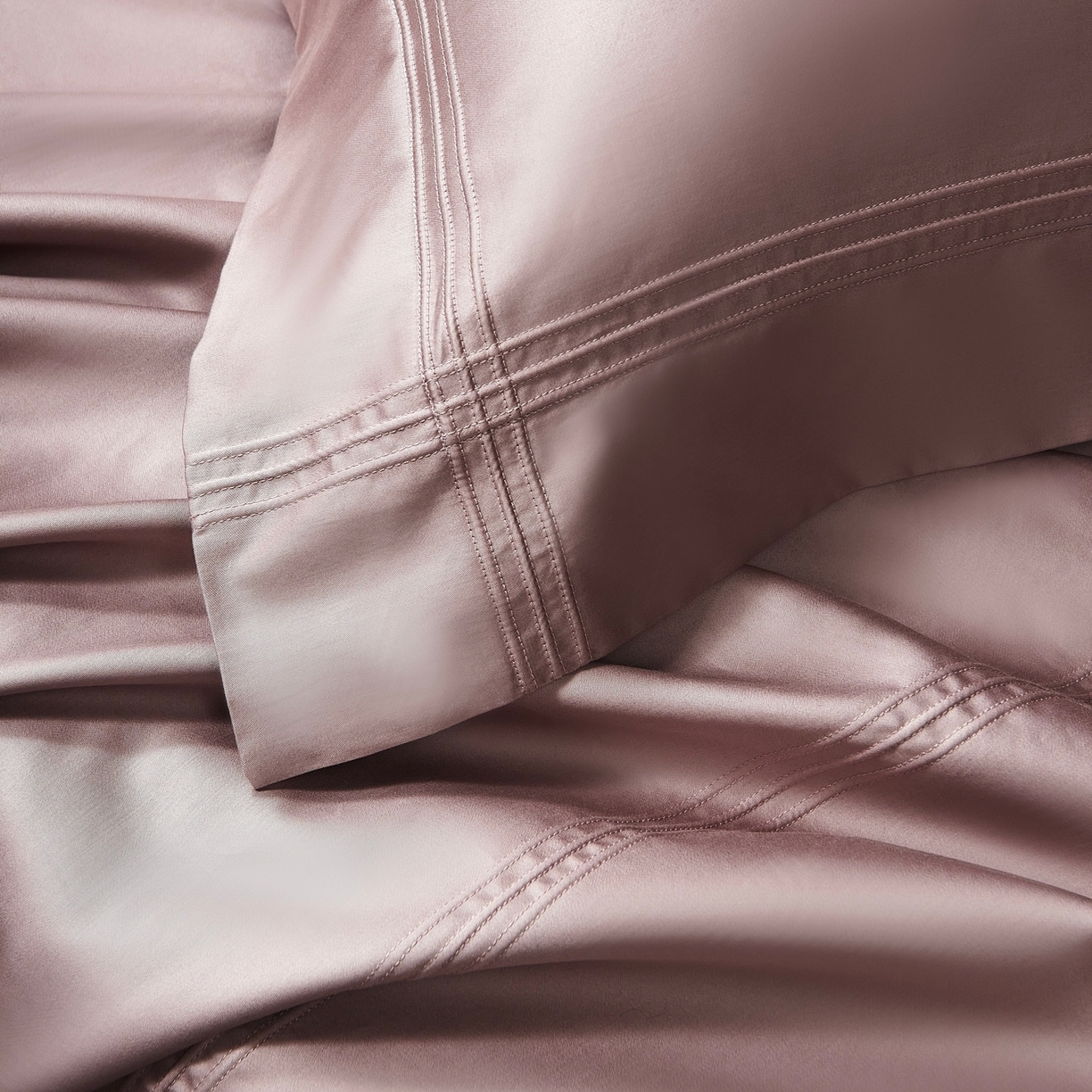 91家纺网 家纺一手货源 找家纺 时亿家居 2026新款轻奢酒店风纯棉长绒棉四件套-曼哈顿 曼哈顿-紫