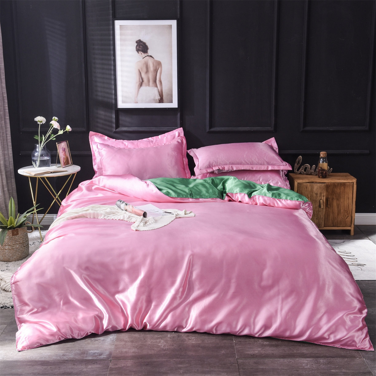 91家纺网 家纺一手货源 找家纺 （总）经年 2026新款特价款丝绸冰丝四件套