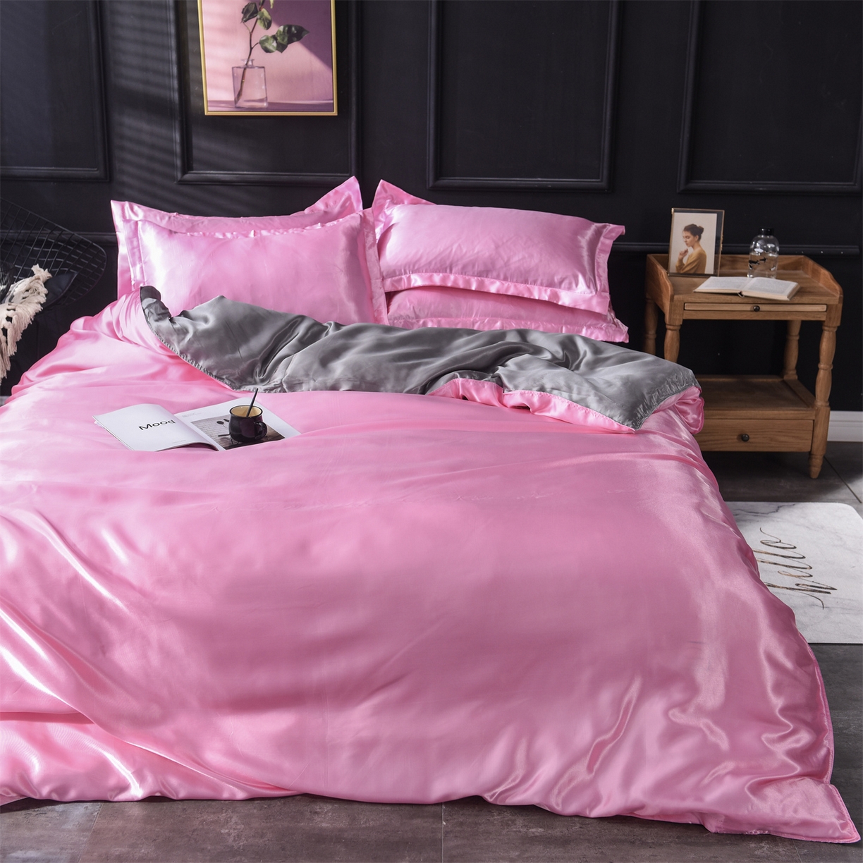 91家纺网 家纺一手货源 找家纺 （总）经年 2026新款特价款丝绸冰丝四件套