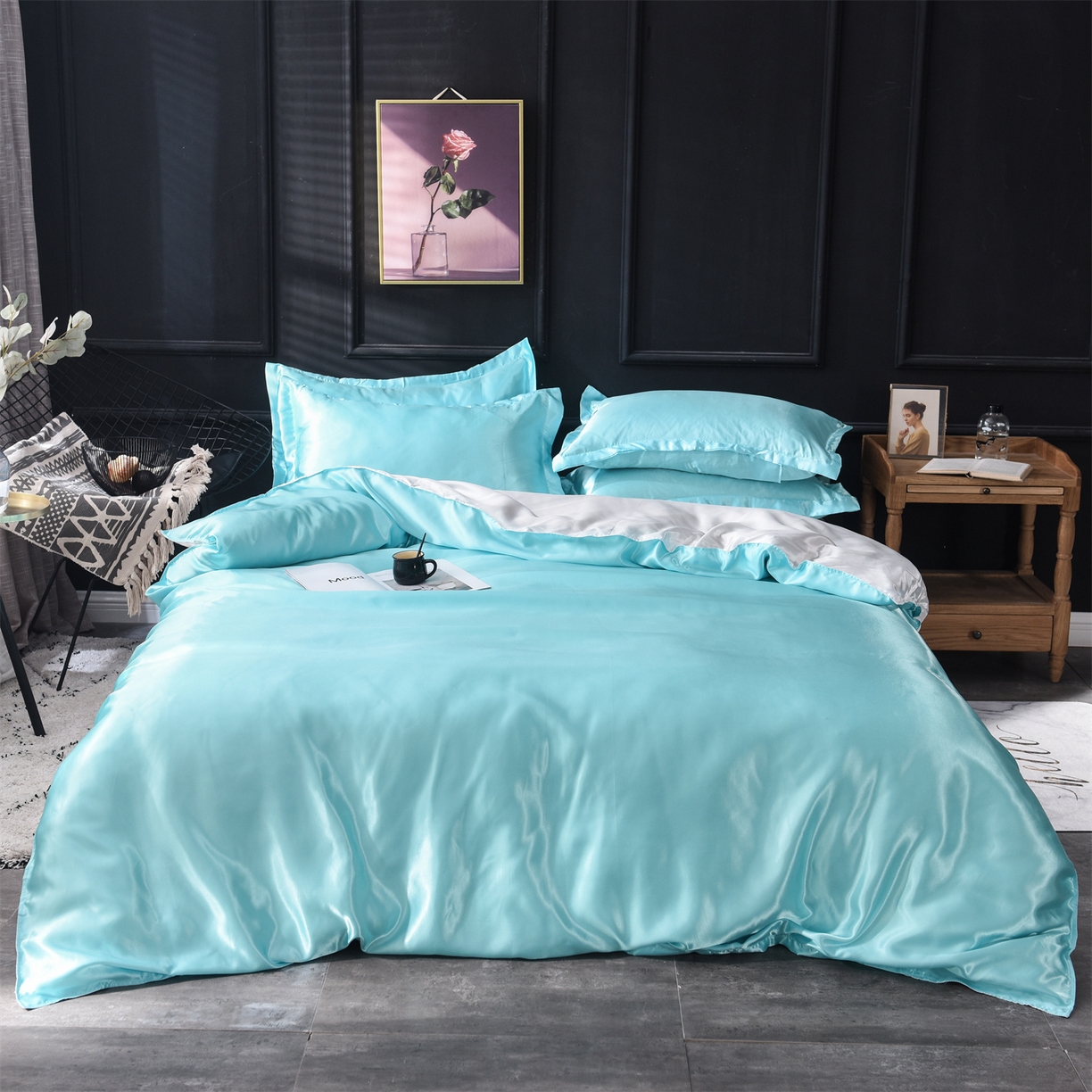 91家纺网 家纺一手货源 找家纺 （总）经年 2026新款特价款丝绸冰丝四件套