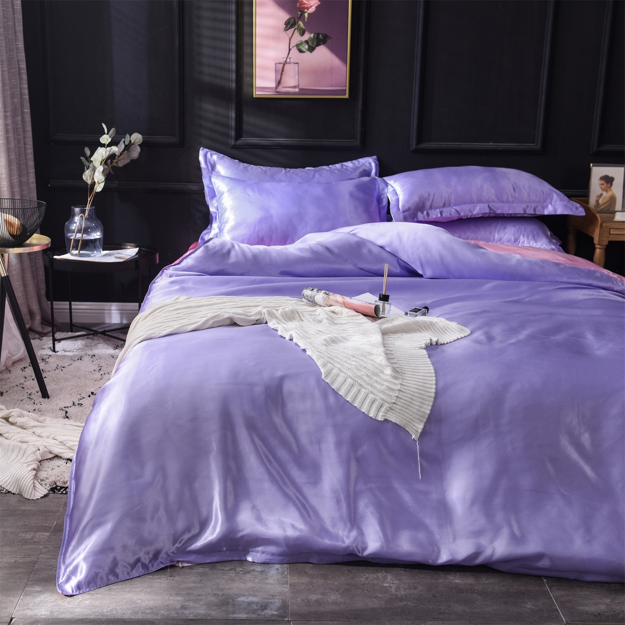 91家纺网 家纺一手货源 找家纺 （总）经年 2026新款特价款丝绸冰丝四件套