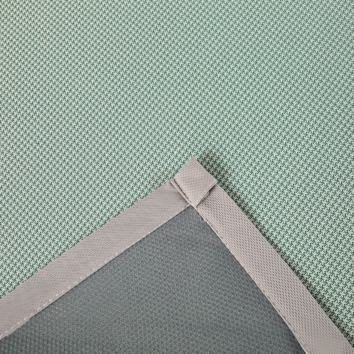 91家纺网 家纺一手货源 找家纺 春寻家纺 2026春夏新款千鸟格碳光冰丝席复合三明治款凉席席子 千鸟格-墨绿-床席款