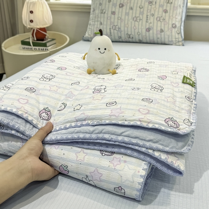 91家纺网 家纺一手货源 找家纺 （总）美梦里 2025新款A类拼色新疆棉花被被子被芯