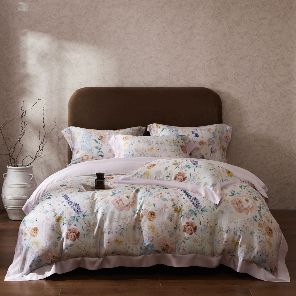 91家纺网 家纺一手货源 找家纺 （总）南通朵美纺织品有限公司 2026新款100支天丝系列夏被四件套四件套