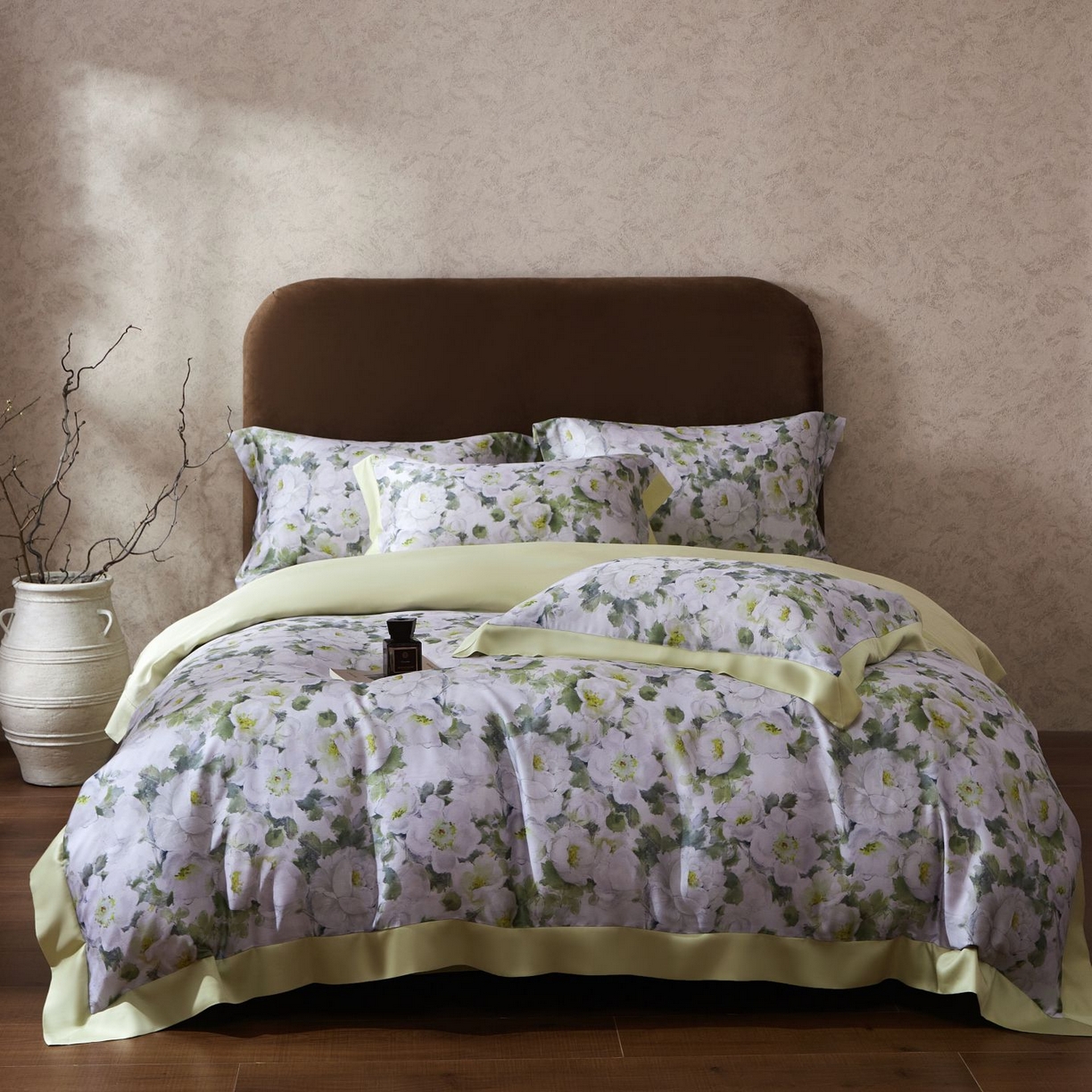 91家纺网 家纺一手货源 找家纺 （总）南通朵美纺织品有限公司 2026新款100支天丝系列夏被四件套四件套