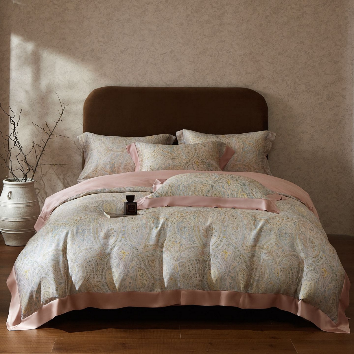 91家纺网 家纺一手货源 找家纺 （总）南通朵美纺织品有限公司 2026新款100支天丝系列夏被四件套四件套