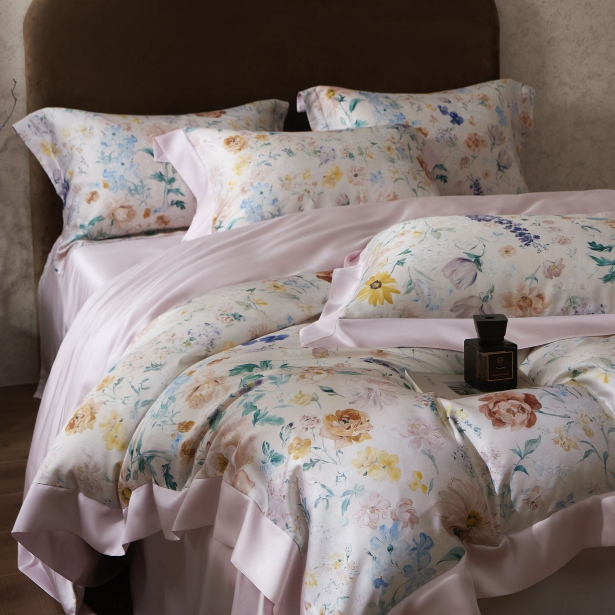 91家纺网 家纺一手货源 找家纺 南通朵美纺织品有限公司 2026新款100支天丝系列夏被四件套四件套 罗曼蒂克