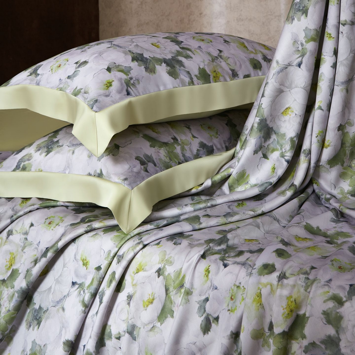 91家纺网 家纺一手货源 找家纺 南通朵美纺织品有限公司 2026新款100支天丝系列夏被四件套四件套 春色满园