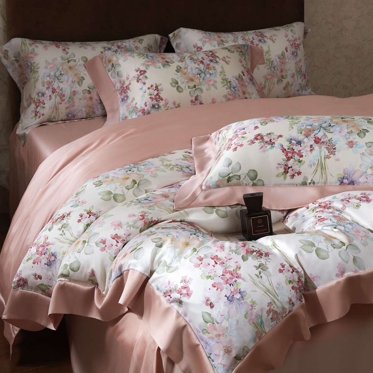 91家纺网 家纺一手货源 找家纺 南通朵美纺织品有限公司 2026新款100支天丝系列夏被四件套四件套 紫薇物语