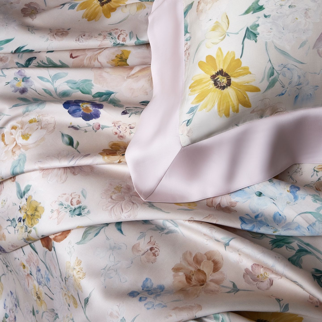 91家纺网 家纺一手货源 找家纺 南通朵美纺织品有限公司 2026新款100支天丝系列夏被四件套四件套 罗曼蒂克