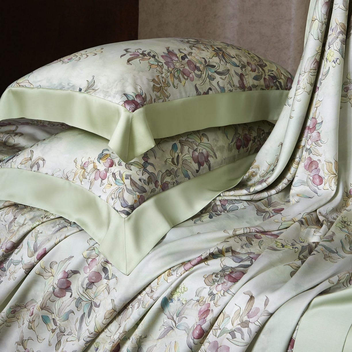 91家纺网 家纺一手货源 找家纺 南通朵美纺织品有限公司 2026新款100支天丝系列夏被四件套四件套 水榭花城