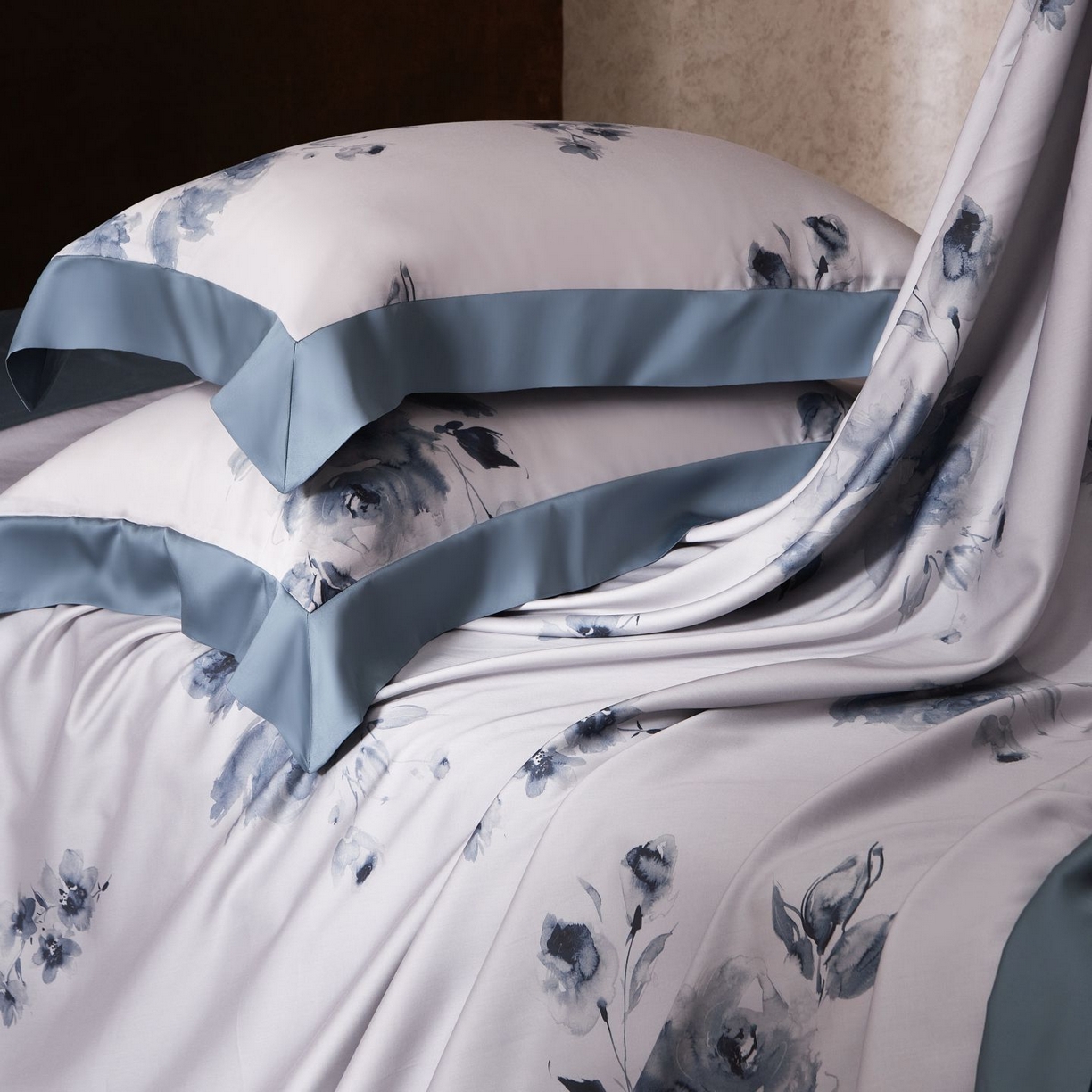 91家纺网 家纺一手货源 找家纺 南通朵美纺织品有限公司 2026新款100支天丝系列夏被四件套四件套 水墨丹青