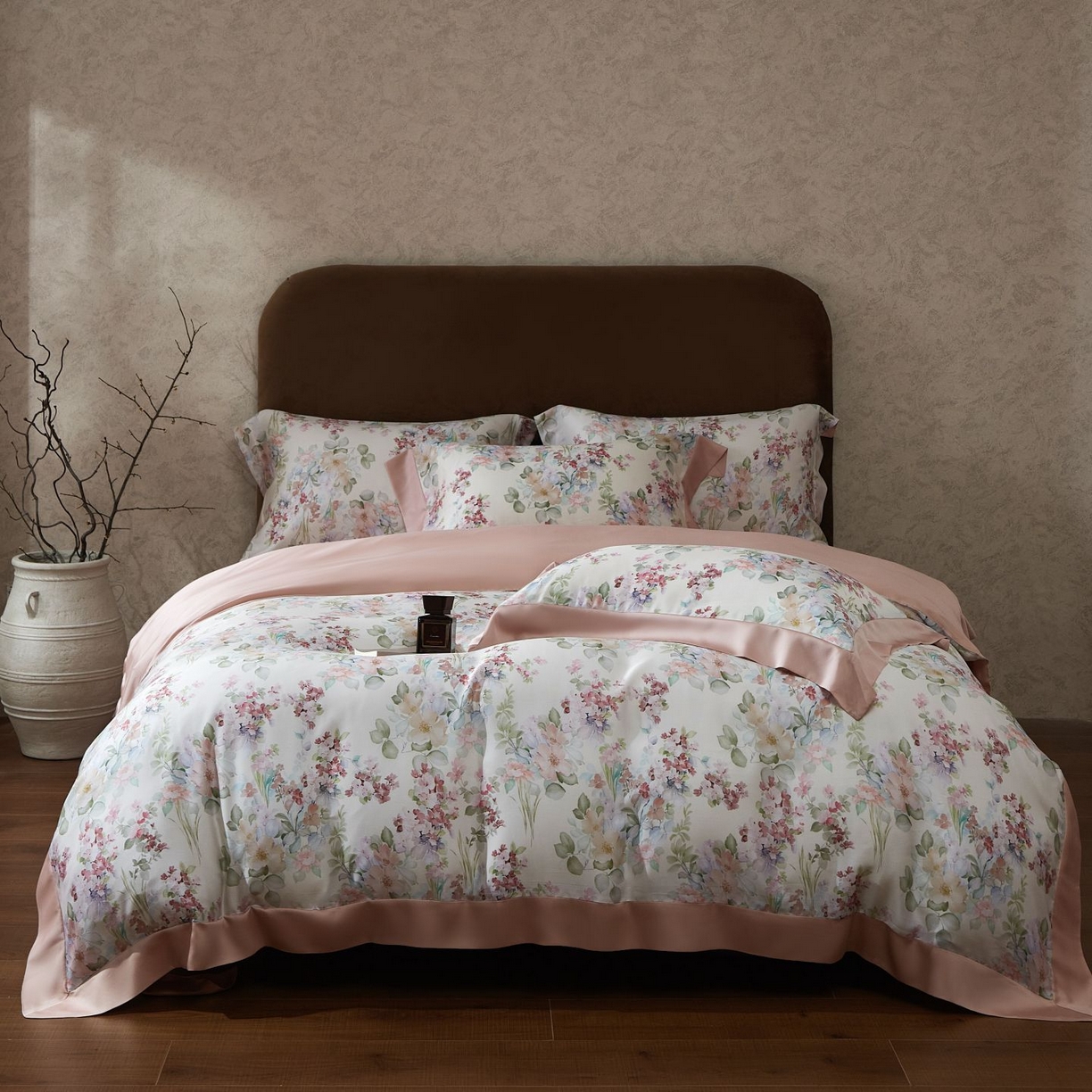 91家纺网 家纺一手货源 找家纺 （总）南通朵美纺织品有限公司 2026新款100支天丝系列夏被四件套四件套