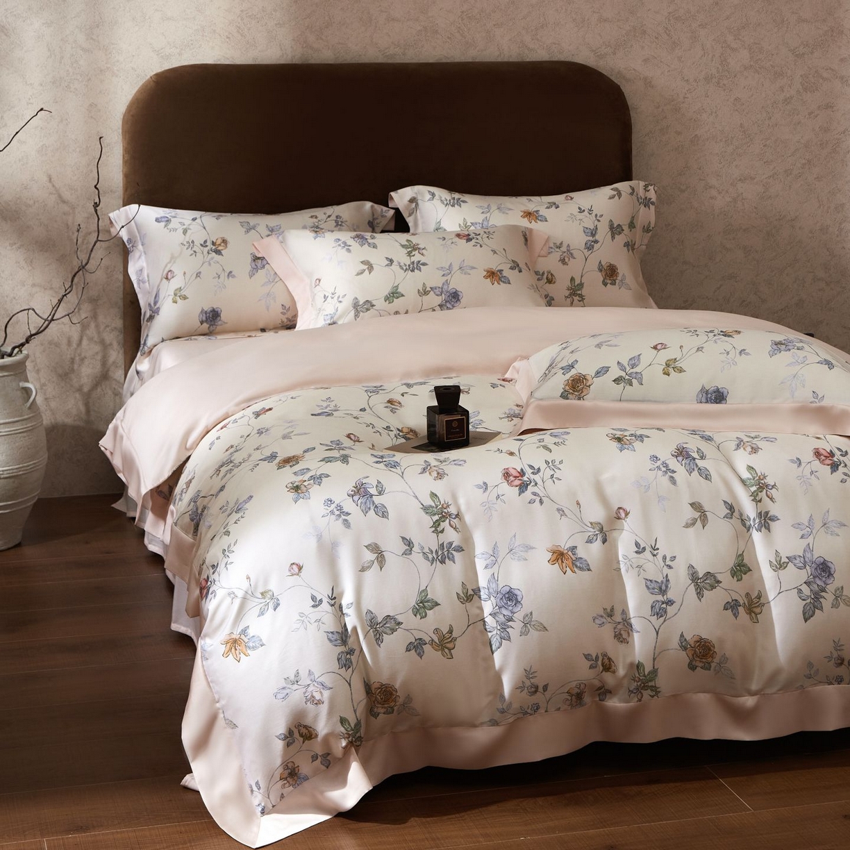 91家纺网 家纺一手货源 找家纺 （总）南通朵美纺织品有限公司 2026新款100支天丝系列夏被四件套四件套