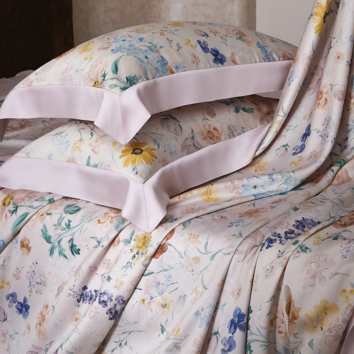 91家纺网 家纺一手货源 找家纺 南通朵美纺织品有限公司 2026新款100支天丝系列夏被四件套四件套 罗曼蒂克