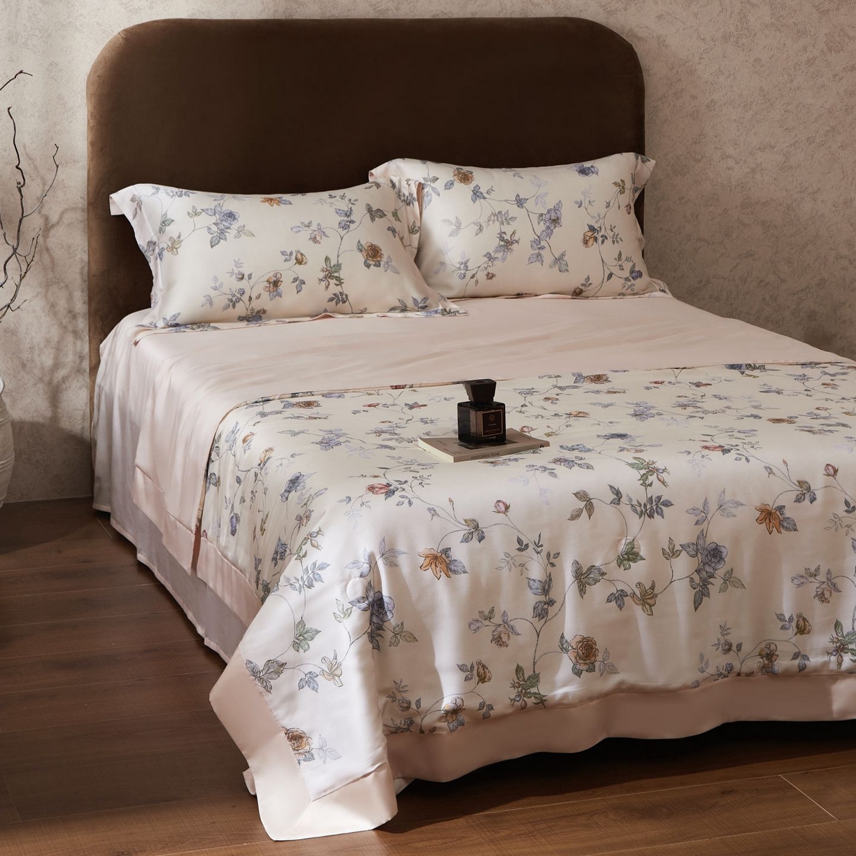 91家纺网 家纺一手货源 找家纺 （总）南通朵美纺织品有限公司 2026新款100支天丝系列夏被四件套