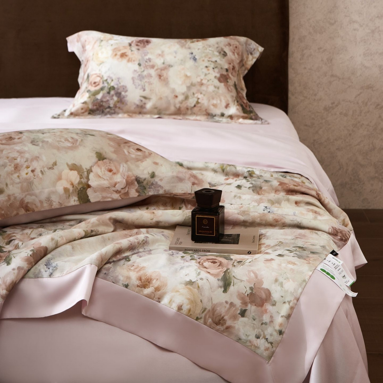 91家纺网 家纺一手货源 找家纺 南通朵美纺织品有限公司 2026新款100支天丝系列夏被四件套 花闻如是