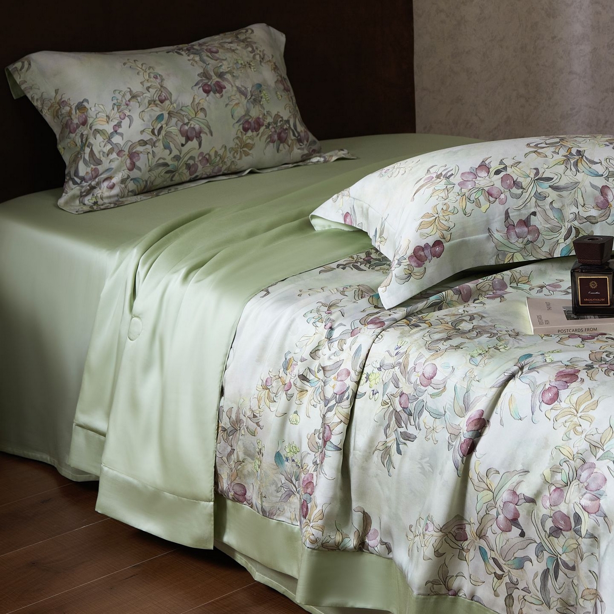 91家纺网 家纺一手货源 找家纺 南通朵美纺织品有限公司 2026新款100支天丝系列夏被 水榭花城