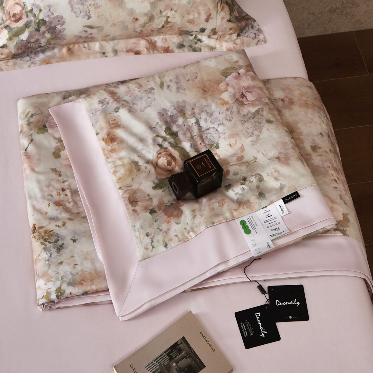 南通朵美纺织品有限公司 2026新款100支天丝系列夏被 花闻如是