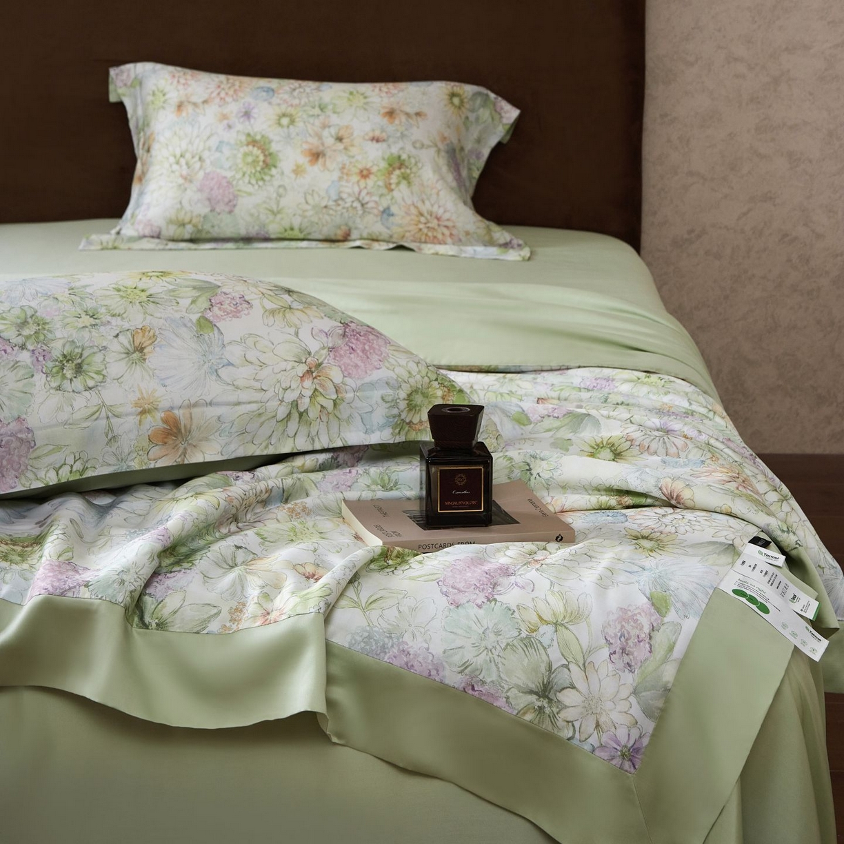 91家纺网 家纺一手货源 找家纺 南通朵美纺织品有限公司 2026新款100支天丝系列夏被 绿意盎然