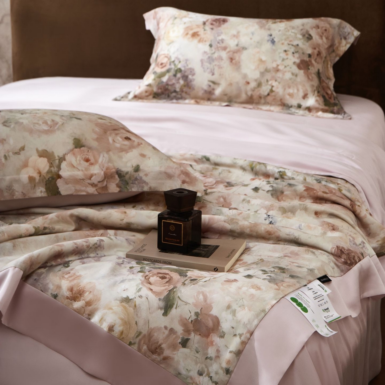 91家纺网 家纺一手货源 找家纺 南通朵美纺织品有限公司 2026新款100支天丝系列夏被 花闻如是