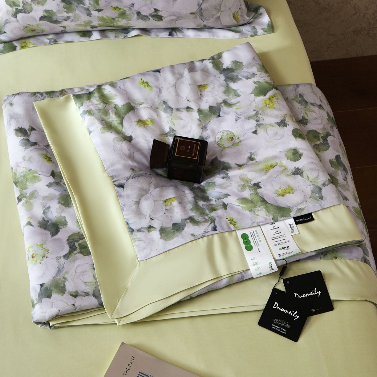 南通朵美纺织品有限公司 2026新款100支天丝系列夏被 春色满园