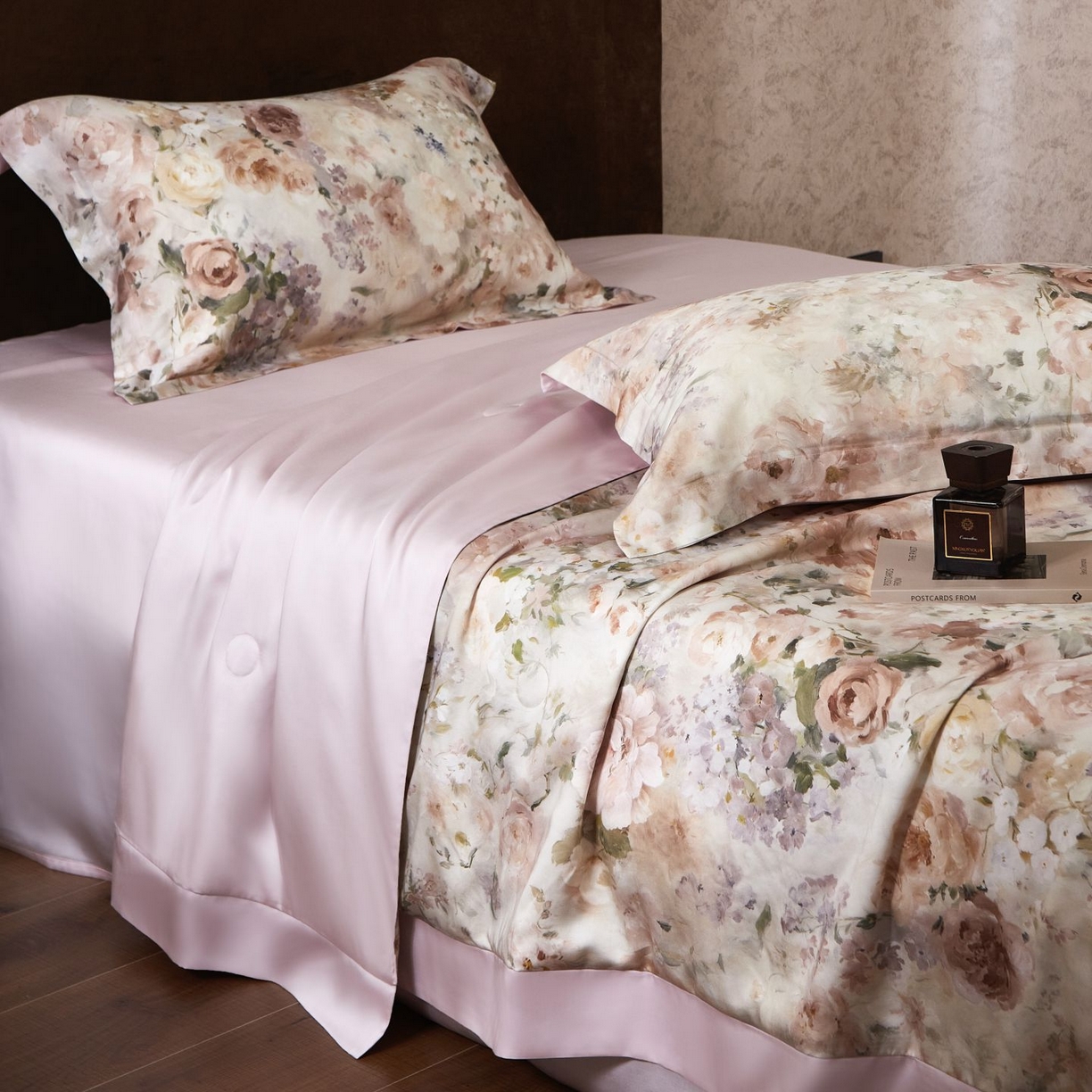 91家纺网 家纺一手货源 找家纺 南通朵美纺织品有限公司 2026新款100支天丝系列夏被 花闻如是