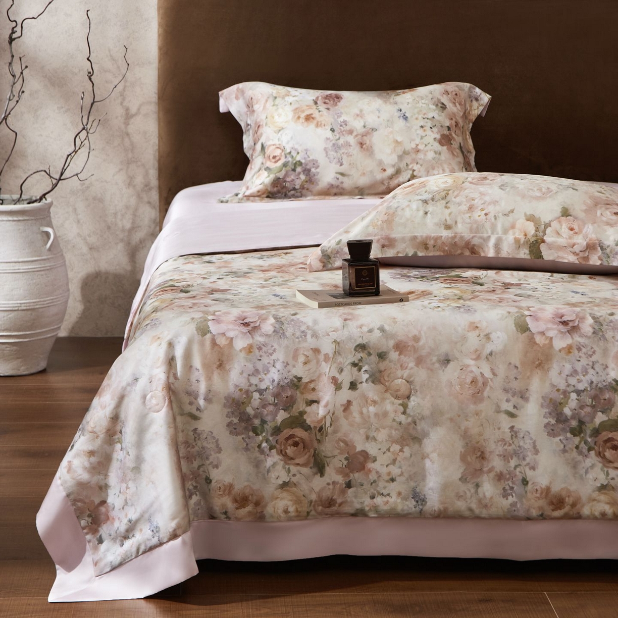 91家纺网 家纺一手货源 找家纺 南通朵美纺织品有限公司 2026新款100支天丝系列夏被 花闻如是