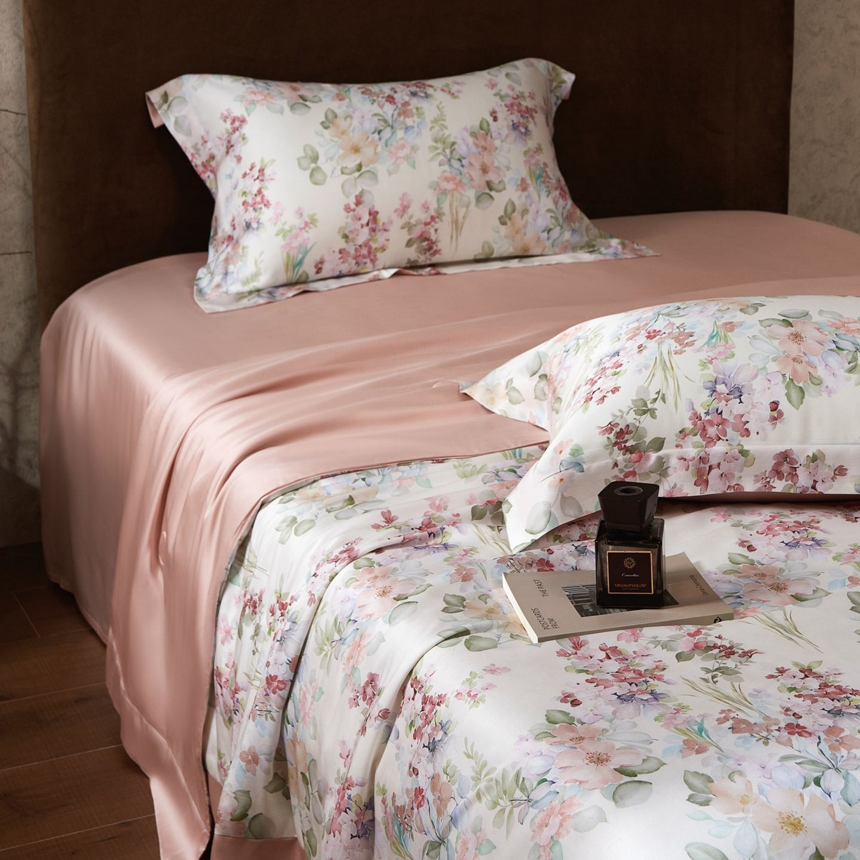 91家纺网 家纺一手货源 找家纺 南通朵美纺织品有限公司 2026新款100支天丝系列夏被 紫薇物语