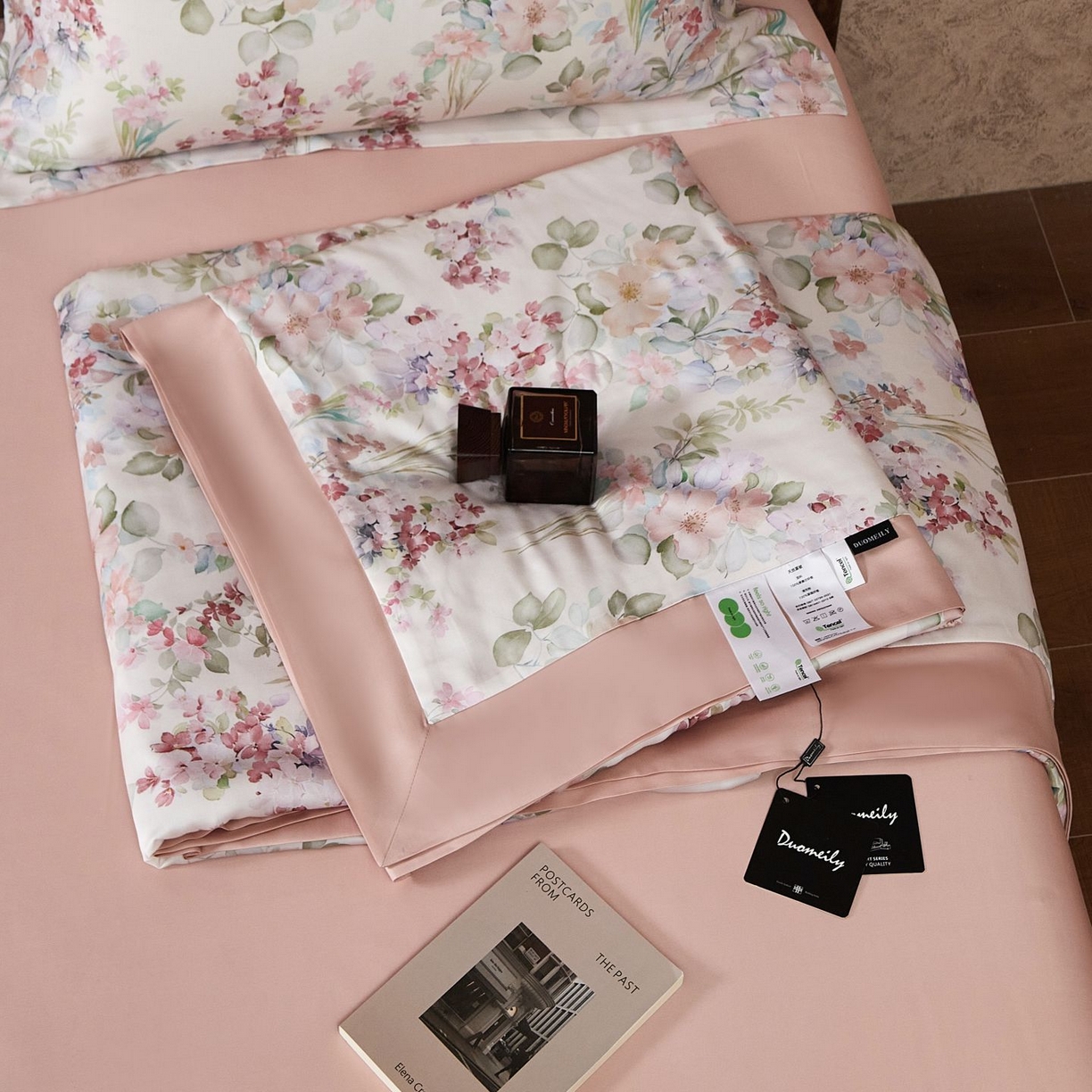 南通朵美纺织品有限公司 2026新款100支天丝系列夏被 紫薇物语